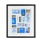 Stupell Industries Blue Coastal Matchboxes Framed Print Under Glass, design by Ziwei Li